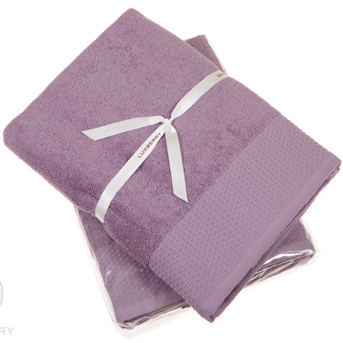 Полотенце Luxberry  "JOY" цв.: лиловый - Интернет-магазин SilkLife