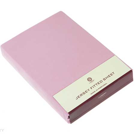 Простыня на резинке Luxberry (цв.розовый) - Интернет-магазин SilkLife